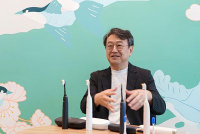 オーラルケアの話し合いで聞く櫻井正夫さん