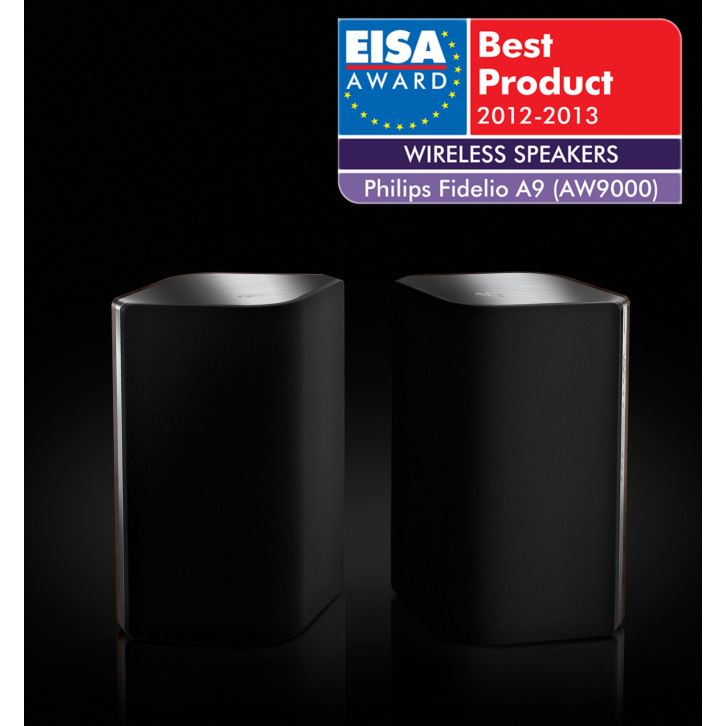 All your music in high fidelity sound. Wirelessly.