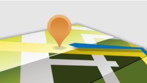內置 GPS，輕鬆導覽