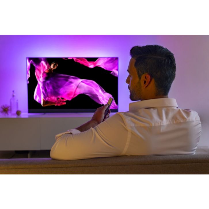 OLED+ 4K TV sound by Bowers & Wilkins