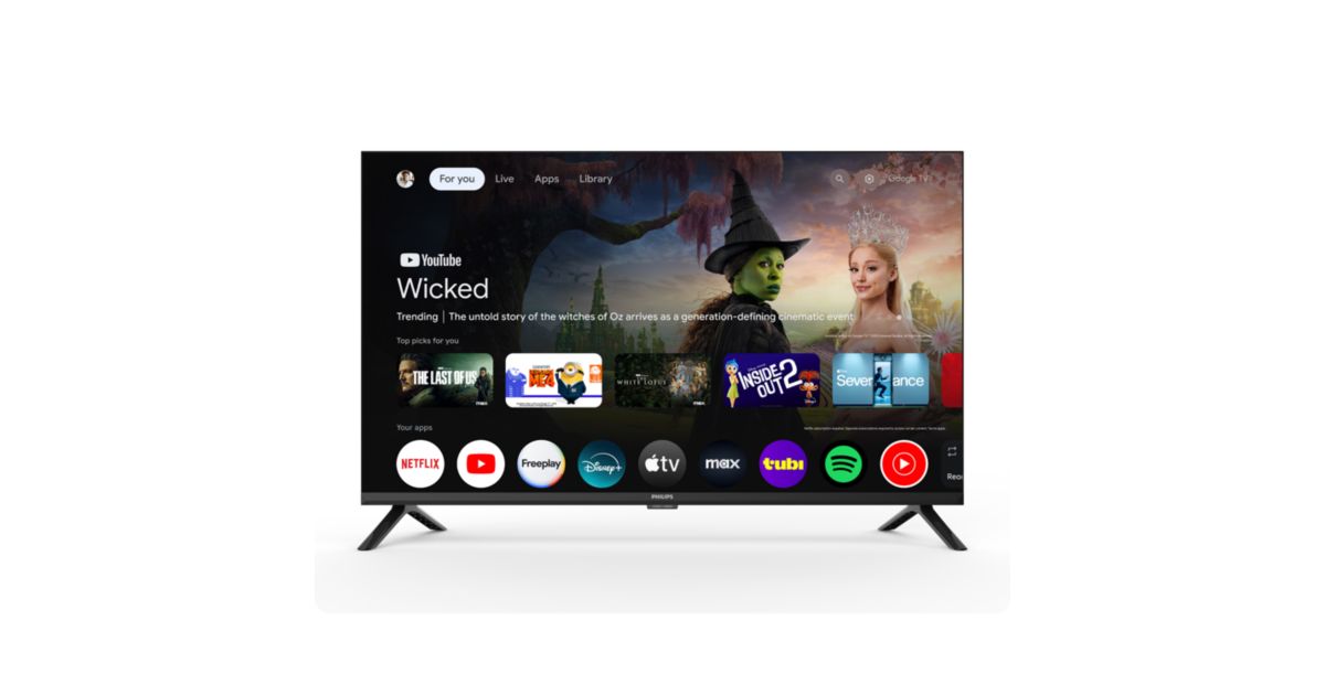 LED Series 6400 series HD LED Google TV 32PFL6446/F7 | Philips