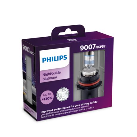 LUM9007NGPS2/50 NightGuide platinum Ampoule de phare avant pour voiture