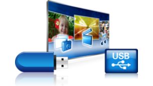 2 ranuras USB para una reproducción multimedia fantástica