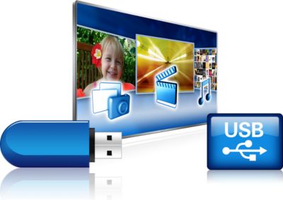 USB para una increíble reproducción multimedia
