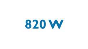High power for fast heating up