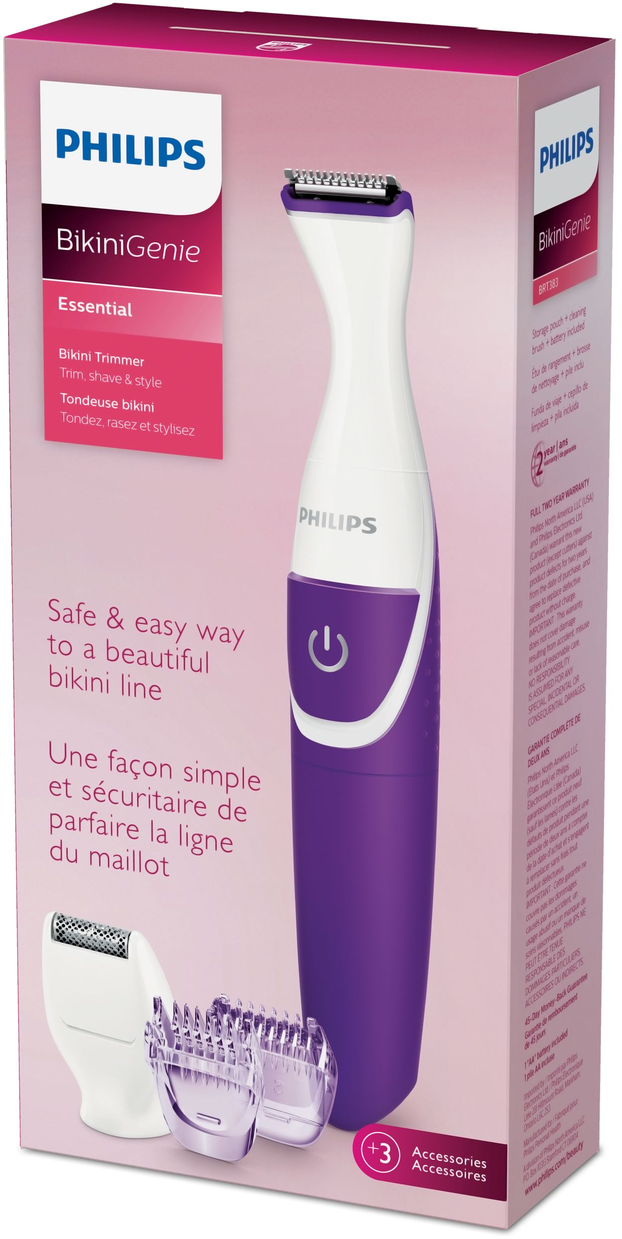 Philips Bikini Genie Brt383 edu.svet.gob.gt