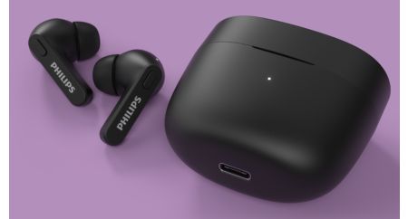 Super-small charging case for up to 12 hours play time