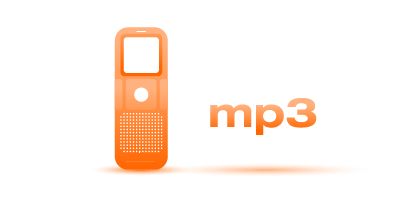 以流行的 MP3 格式录制