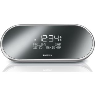 Digital tuning clock radio