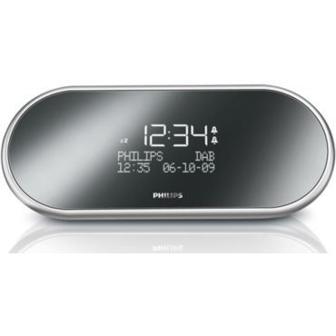 Digital tuning clock radio