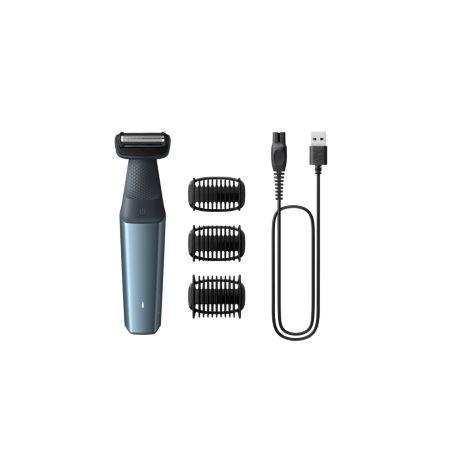 BG3027/03 Bodygroom Series 3000 أذاة تشذيب الفخذين والجسم المقاومة للماء