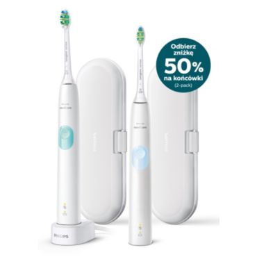 Philips Sonicare ProtectiveClean 4300 Bielsze zęby, zdrowsze dziąsła