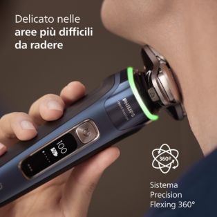 i9000 Prestige Rasoio elettrico Wet & Dry con SkinIQ
