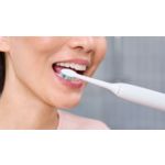 The brush head for plaque removal