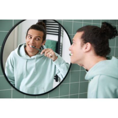 One up your brushing