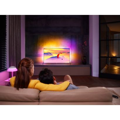 Itin plonas 4K UHD LED televizorius su „Android“