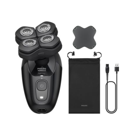 HS5980/40 Philips Norelco Head Shaver Pro 5000 Series Electric head shaver gentle on skin
