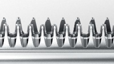 Skin-friendly rounded tips for smooth skin