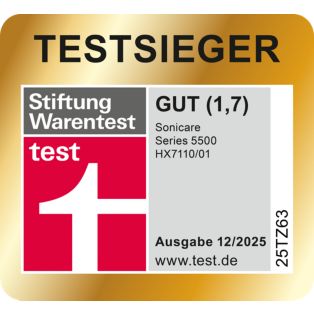 Sonicare Series 5500 Wiederaufladbare Zahnbürste