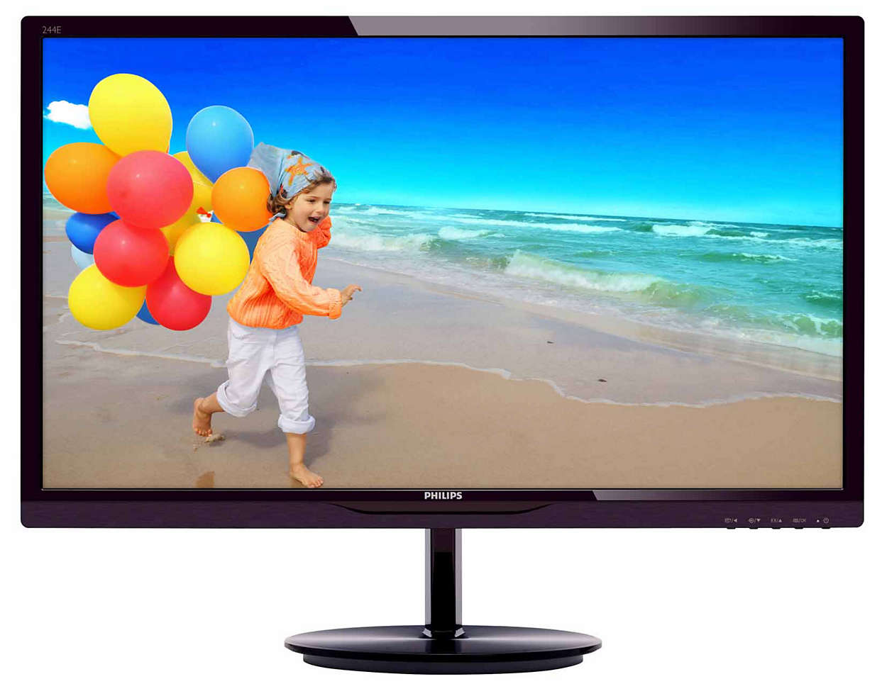 Vibrant images with AH-IPS display