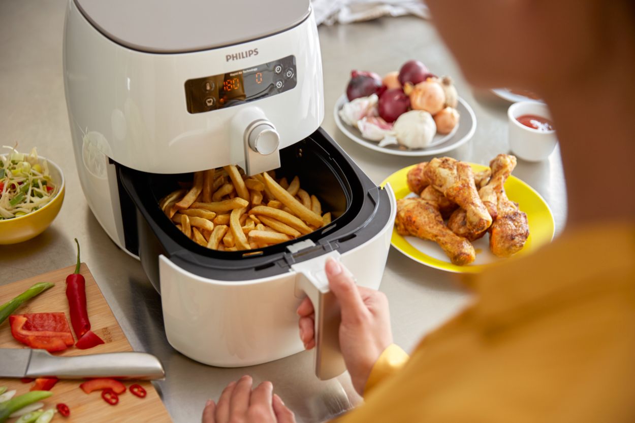 Friteuse Philips Twin Turbostar Airfryer (HD9641/96)