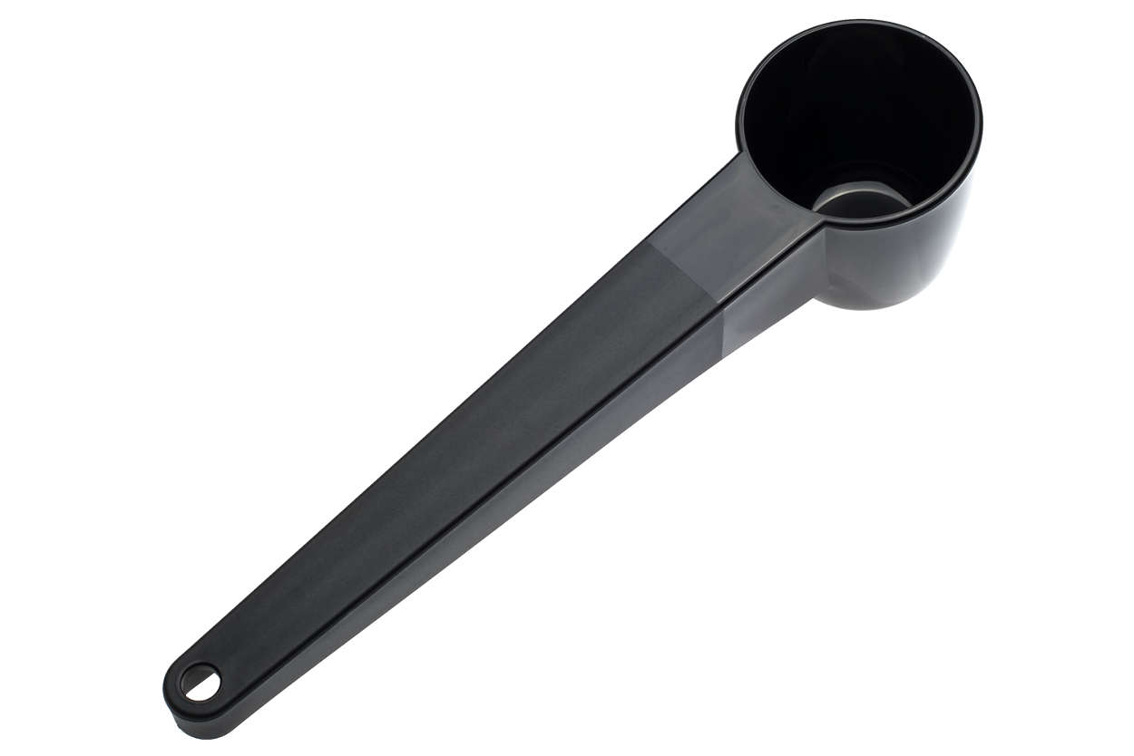 Coffee spoon for dosing pre-ground coffee