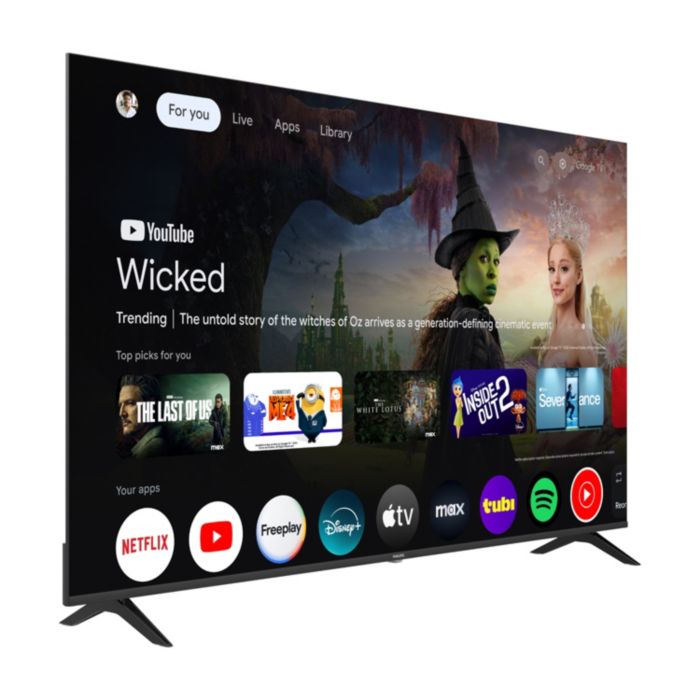 QLED Series 7000 series 4K UHD QLED Google TV 75PQL7456/F7 | Philips