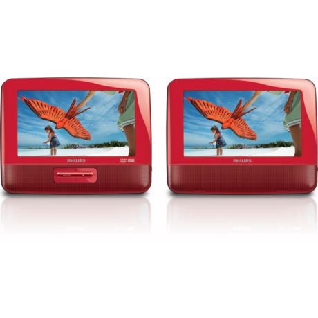 PET7402S/37  Portable DVD Player