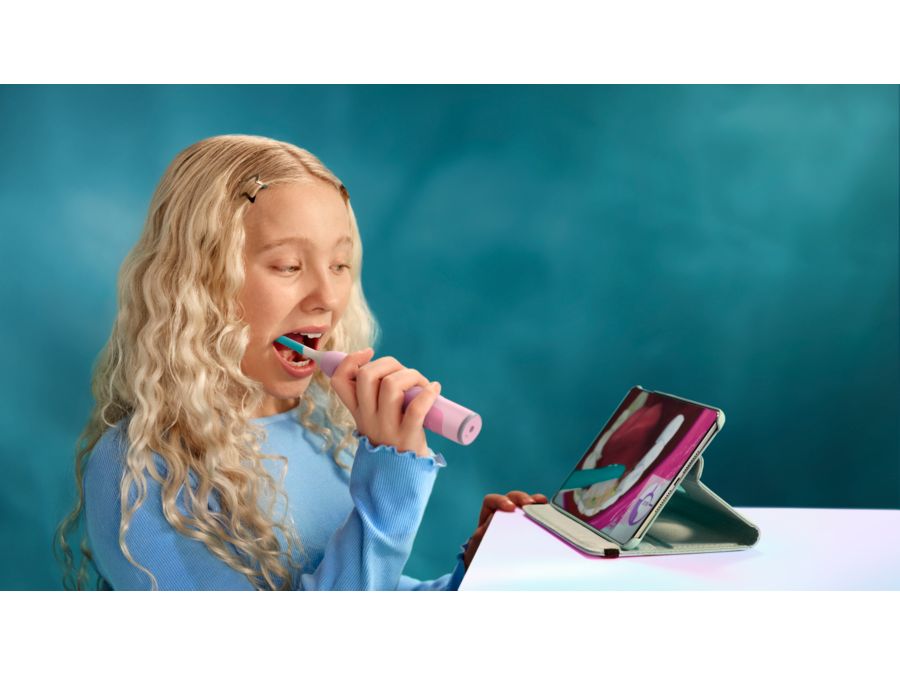 Dlhšie a lepšie čistenie zubov s aplikáciou Sonicare for Kids