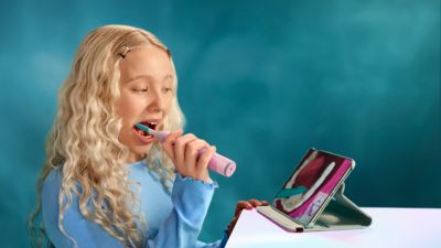 Delší a lepší čištění zubů s aplikací Sonicare for Kids