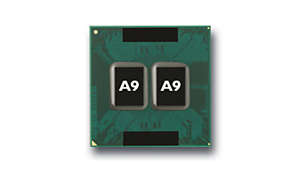 ARM A9 雙核心處理器可提供更為流暢快速的體驗