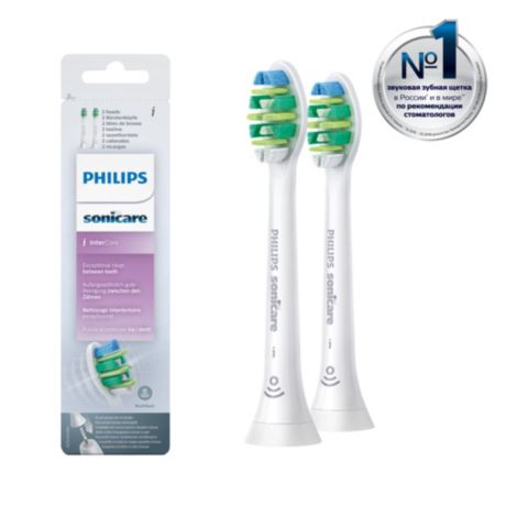 HX9002/10 Philips Sonicare i InterCare Насадки для тщательного удаления налёта при брекетах