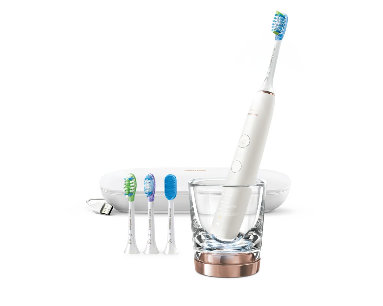DiamondClean Smart Sonic electric toothbrush with app HX9924/62
