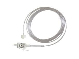 LoFlo etCO2 Straight Sample Line with Male Luer Capnography