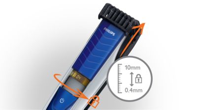 O botão de zoom "trava" o ajuste escolhido