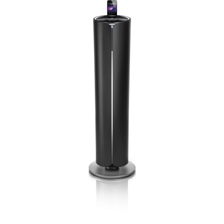 DTM5096/12 Philips Fidelio Docking-Tower-Soundsystem im integriertem Subwoofer