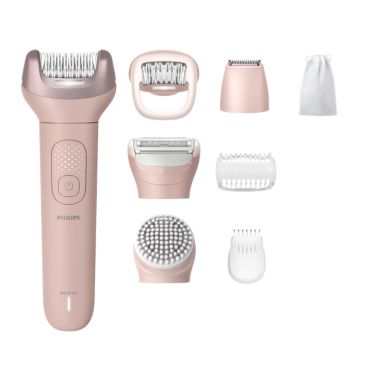 Cordless epilator; Wet & Dry