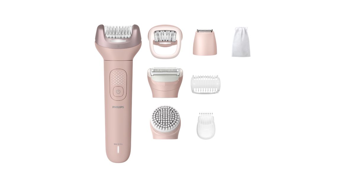 Epilator Series 9000 Bezkáblový epilátor, mokré a suché použitie BRE719/00 - hlavný produktový obrázok Philips