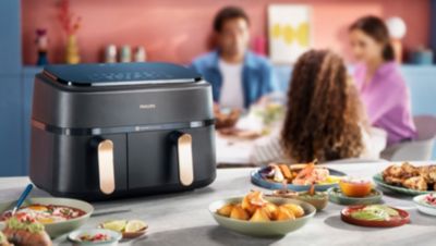 Airfryer 3000 Series Dual Basket NA352/00 lifestyle image