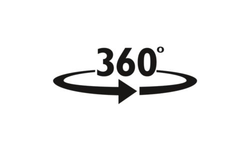 Permet à l'enfant de boire à 360° tout le long du rebord, comme avec un verre