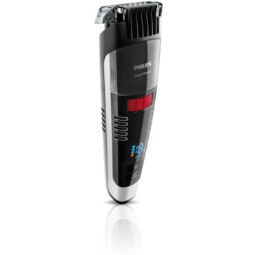 Beardtrimmer series 7000 BT7085/33 أداة تشذيب اللحية وشعيرات الوجه بنظام شفط الشعر