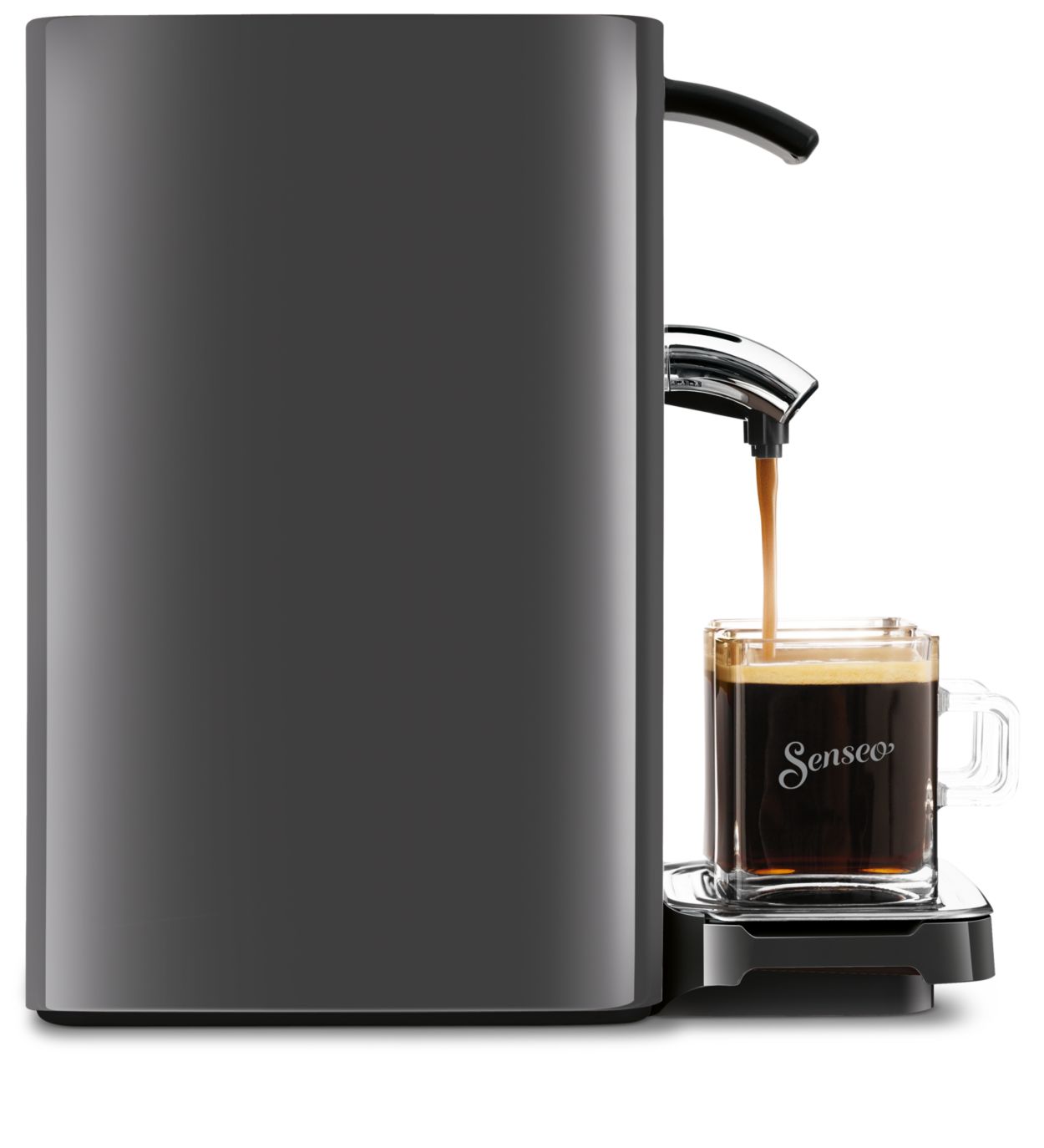 Cafetera Senseo Philips Quadrante negra 1,2L en