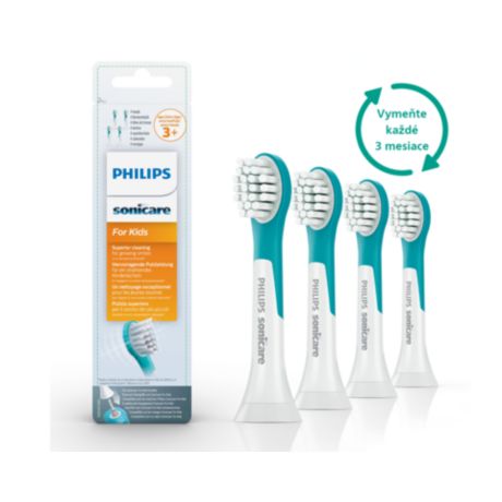 HX6034/33 Philips Sonicare for Kids Mini Kompaktné nástavce pre sonické zubné kefky