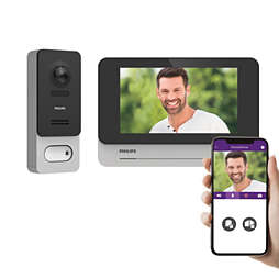 WelcomeEye Wireless Videoportero con conexión inalámbrica
