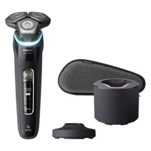 Shaver series 9000 Afeitadora eléctrica Seco y Mojado reacondicionada