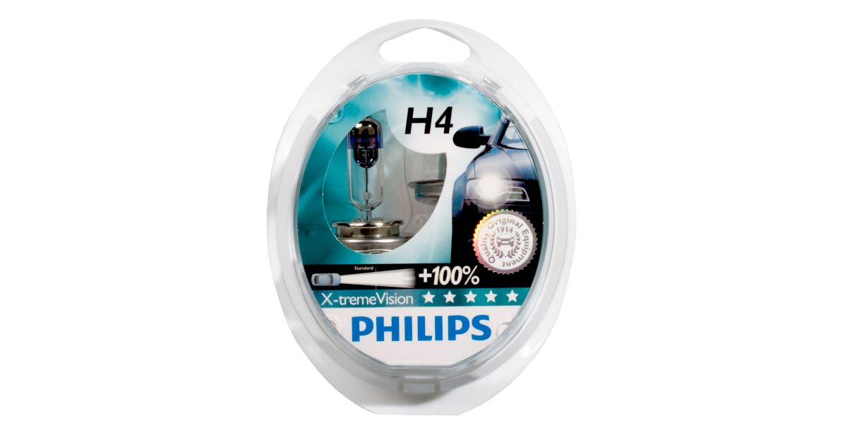 X-tremeVision lâmpadas para faróis automotivos 923494117114 | Philips