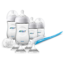 Avent Baby bottle set with accessories