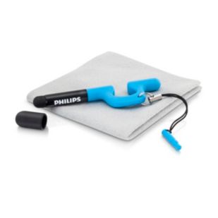 Stylus, stand ve temizleme bezi