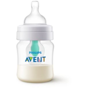 Anti-colic bottle with AirFree vent