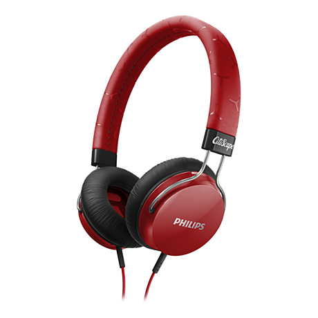 SHL5300RD/27 CitiScape Fixie Headphones